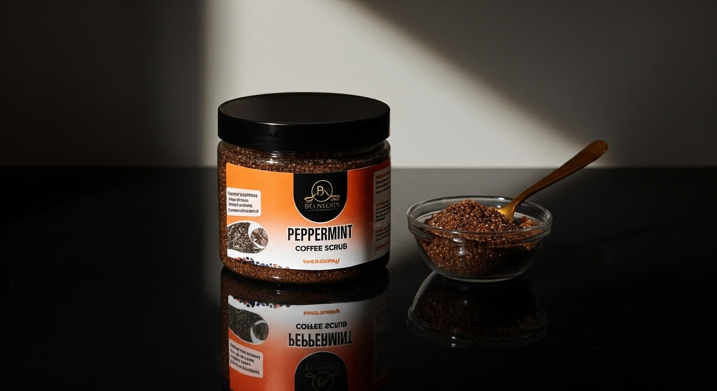 Peppermint Coffee Scrub