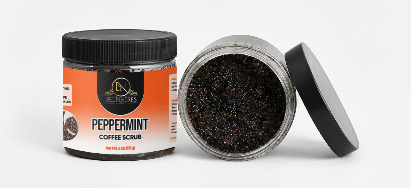 Peppermint Coffee Scrub