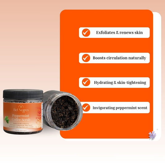 Peppermint Coffee Scrub