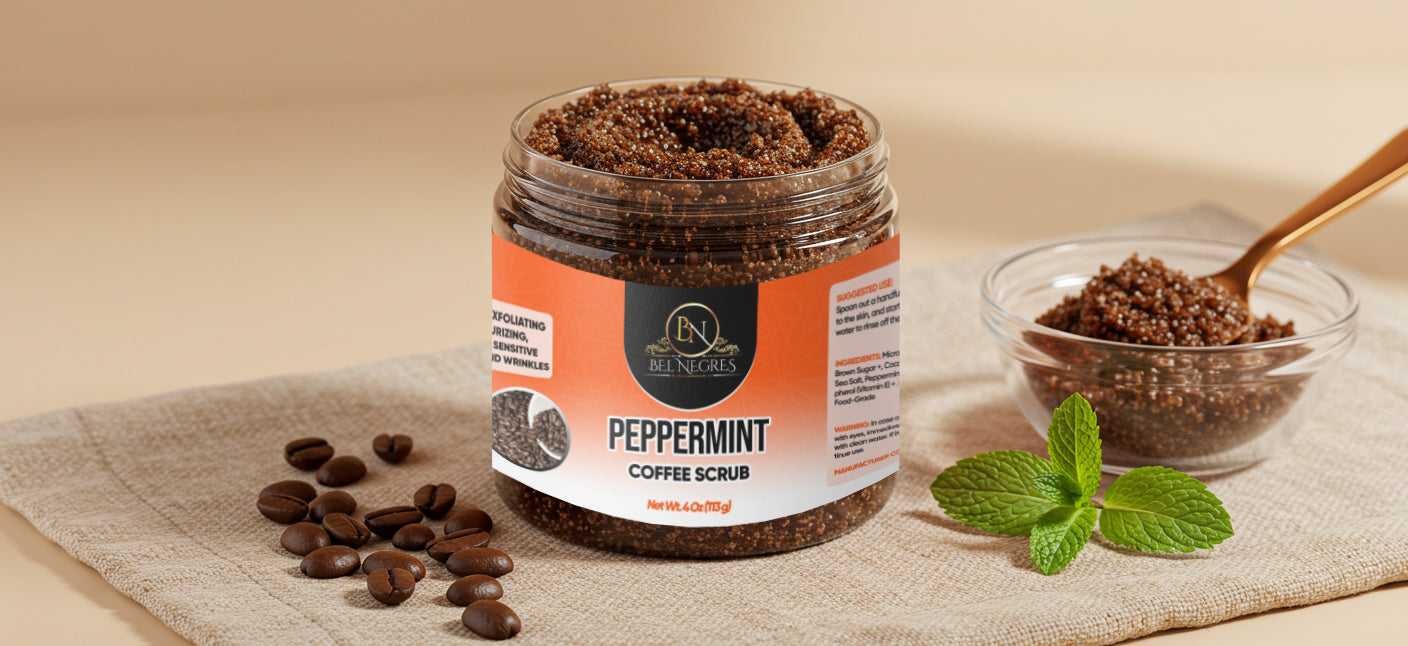Peppermint Coffee Scrub