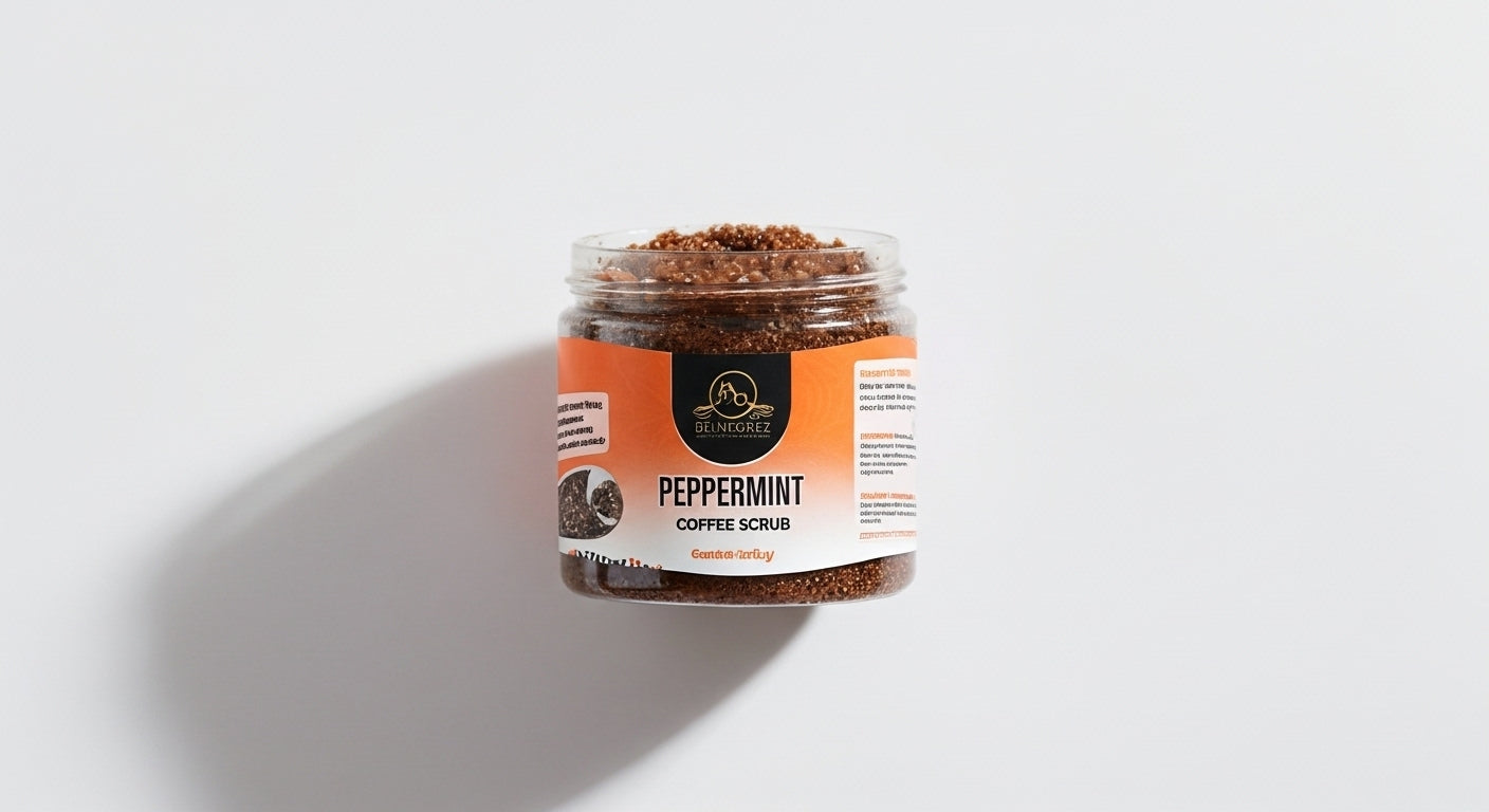 Peppermint Coffee Scrub