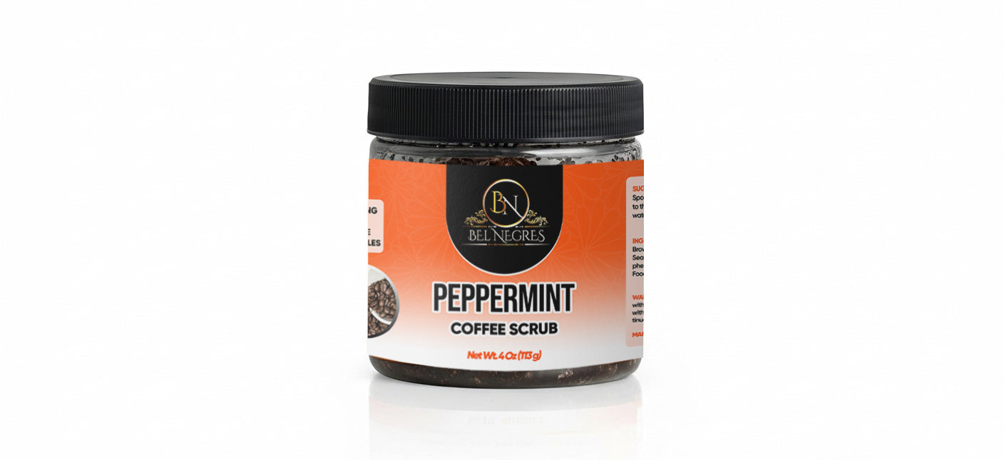 Peppermint Coffee Scrub
